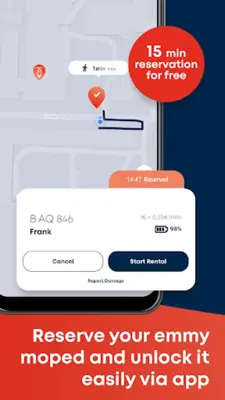 emmy electric moped sharing android App screenshot 3